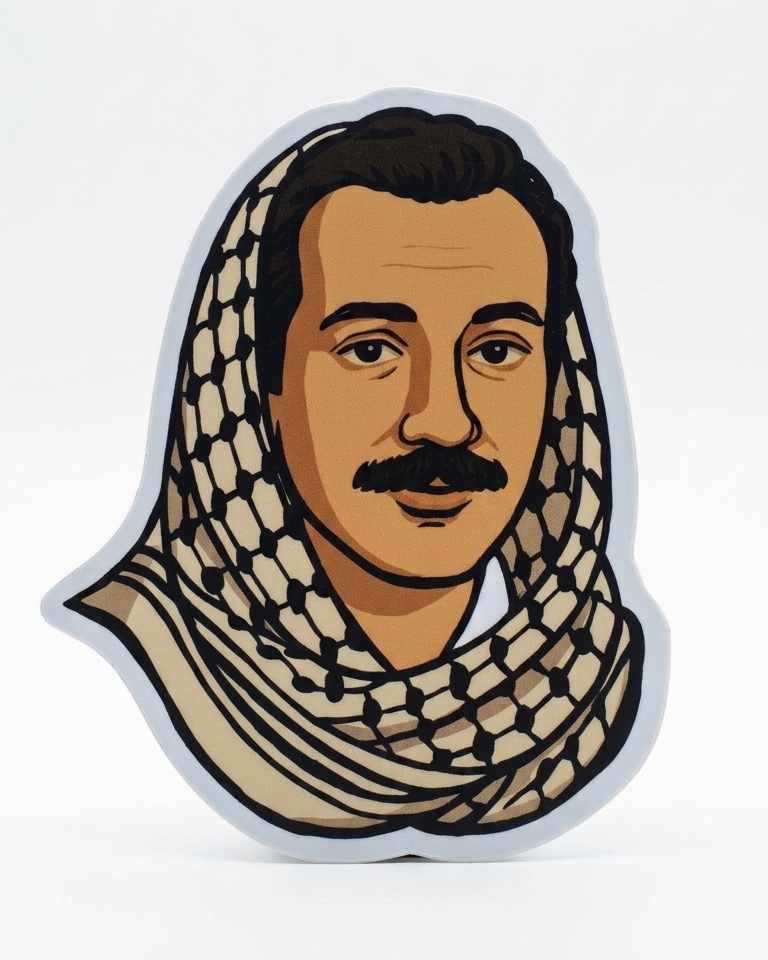Ghassan Kanafani Palestine Sticker