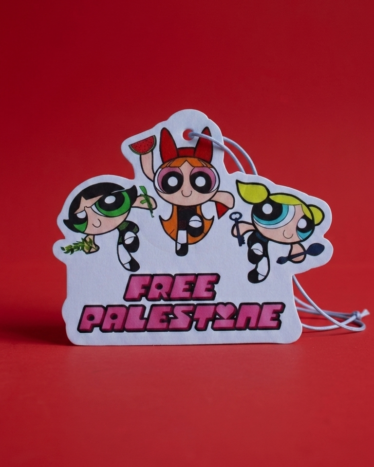Powerpuff Girls Palestine Air Freshener